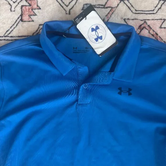 Under Armour Performance Golf Polo Shirt - size Youth XL - Picture 2 of 3